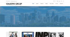 Desktop Screenshot of gillespiegroup.com